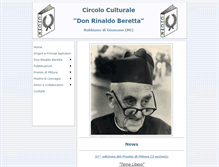 Tablet Screenshot of circulturaledonberetta.it